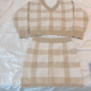 Sweater & Skirt set